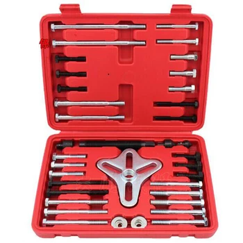 

46pcs Steering Wheel Drawing Code Disassembly Removing Tool Steering Wheel Balancer Gear Puller Tool Kit
