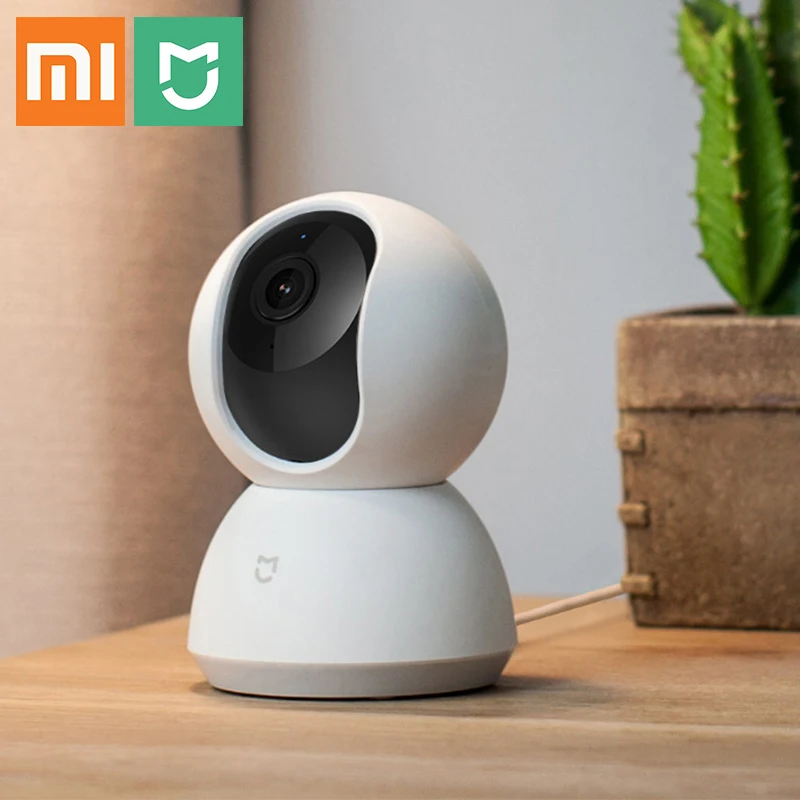 

Xiaomi Mijia IP Camera with cradle head 2MP 1080P 360 Angle Panoramic Wifi Two-way audio Night Vision home security web camera