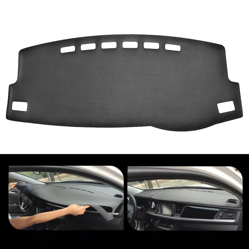 

Leather Car Dashboard Cover Non-Slip Dash Mat Pad Left/Right Hand Driver FOR Toyota Corolla 2014-2018