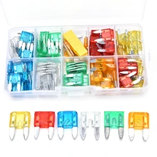 120 шт. горячий Авто Автомобиль Мини Лезвие Предохранитель 5A 10A 15A 20A 25A 30A смешанный набор