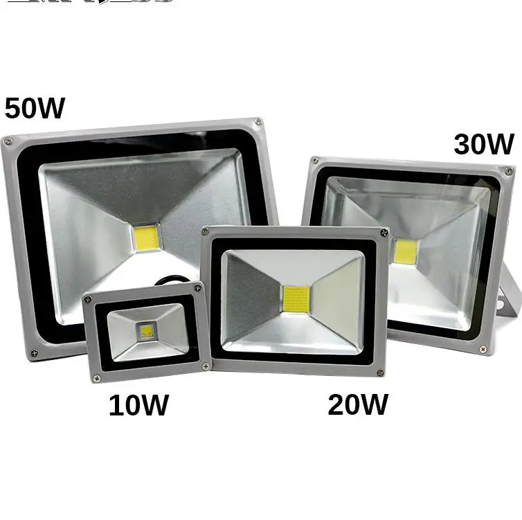 

Waterproof LED Flood Light 10w 20w 30w 50w IP65 Floodlight Lamp Reflector 220v Spotlight Outdoor Garden Light Exterior Lighting