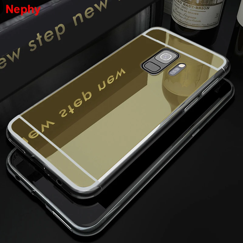 Nephy зеркало сотовый Чехол для телефона samsung Galaxy S9 S8 A8 плюс 2018 S5 S6 S7 край A3 A5 A7 J3 J5 J7 Neo