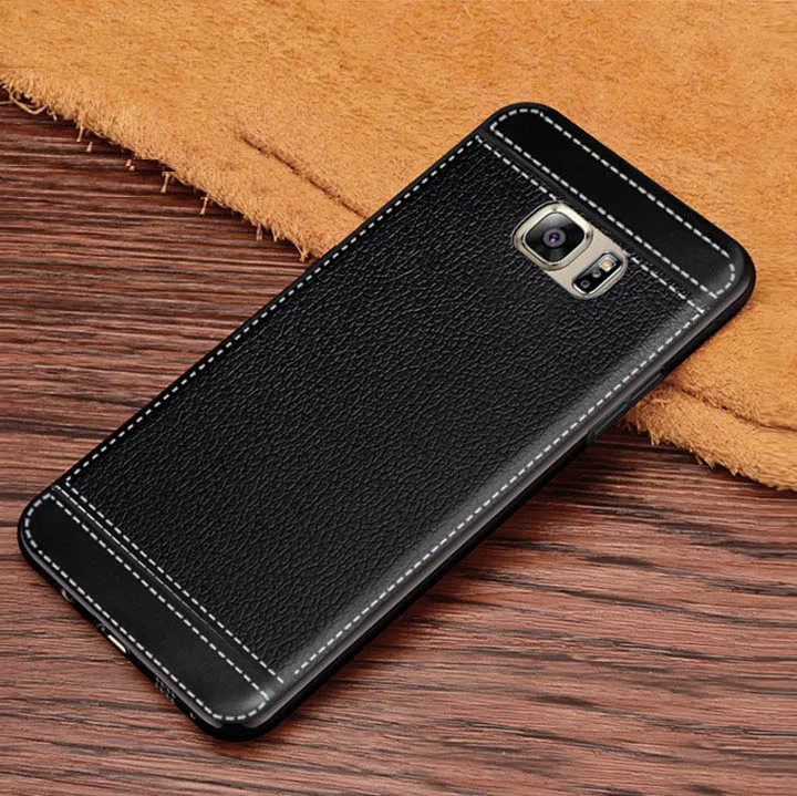 Чехол для Galaxy Note 5 с текстурой личи мягкий чехол из ТПУ чехлы N920A N9200 SM N920 N920C Etui