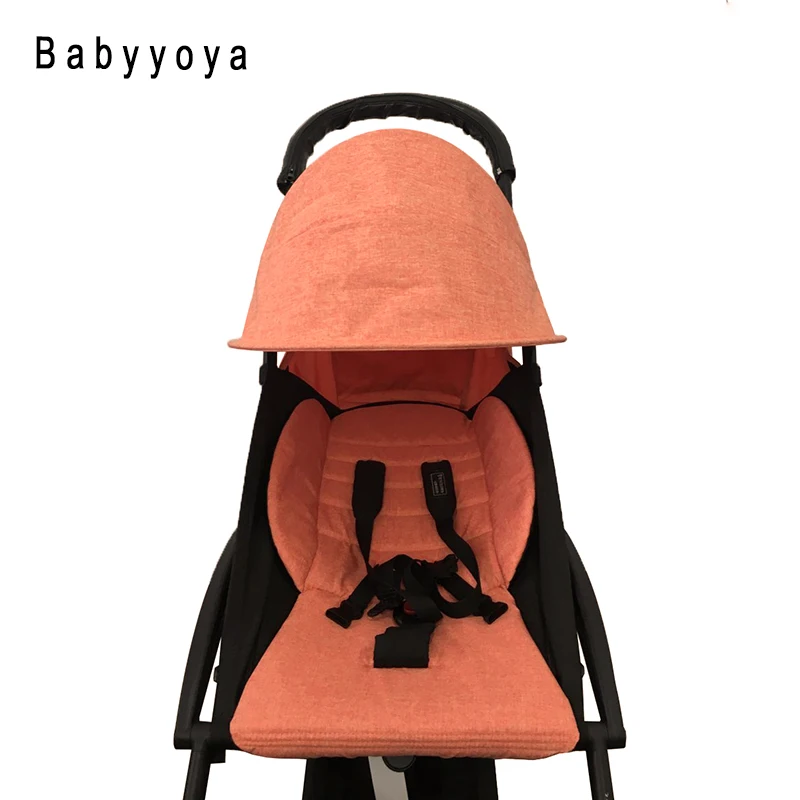 

Linen fabrics replace textiles for baby yoya 175 stroller sun shade shiled canopy seat cushion mattress for baby wheelchair parm