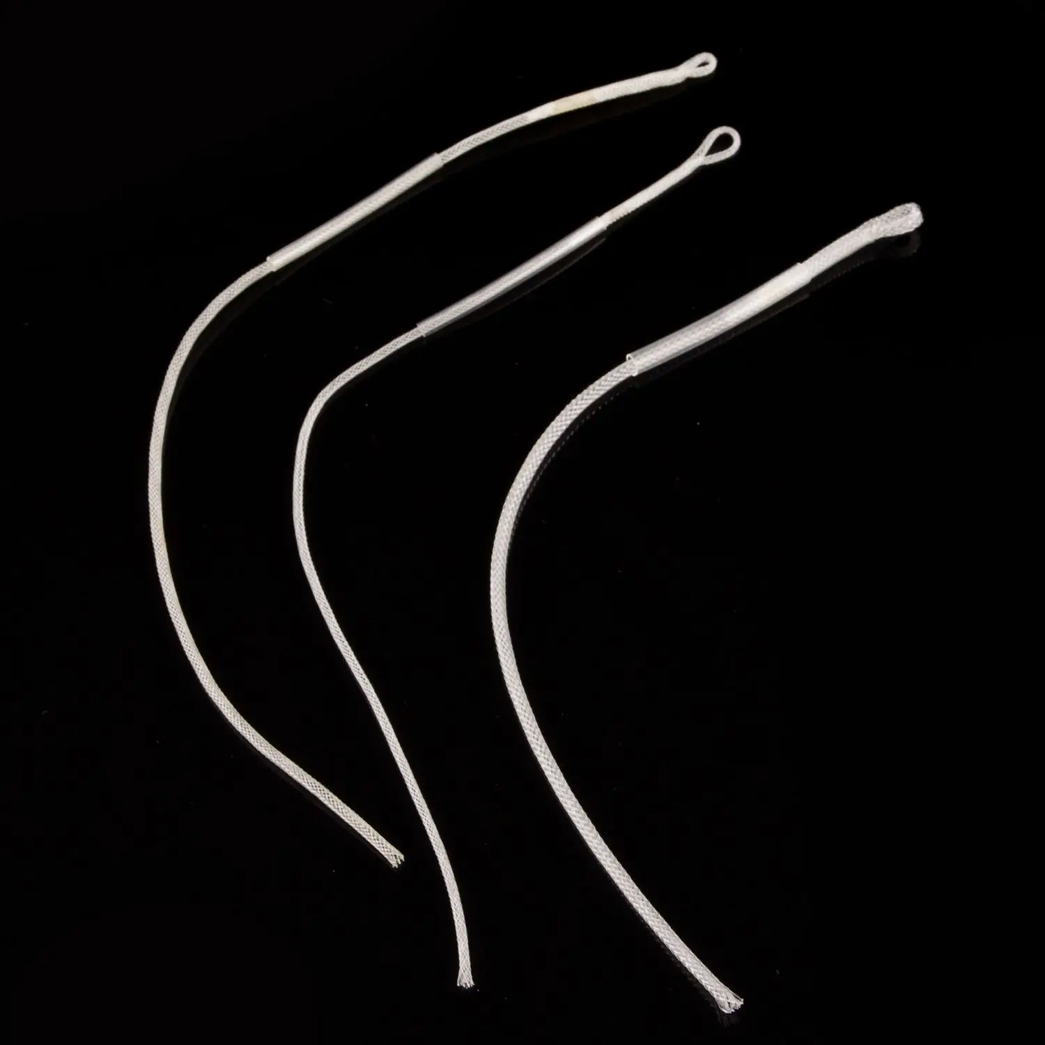 Fly Fishing Braided Loop Connector 50LB Leader Loops For Fly Line 10pcs