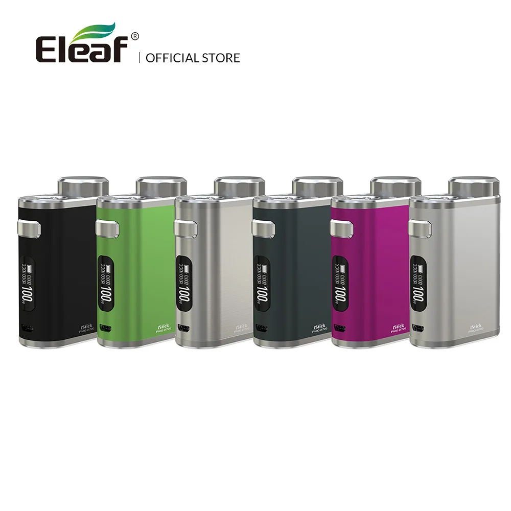 Original Eleaf iStick Pico 21700 Mod box No 18650/21700 TC Box Mod W/ 0.91-inch Large Display electronic cigarette