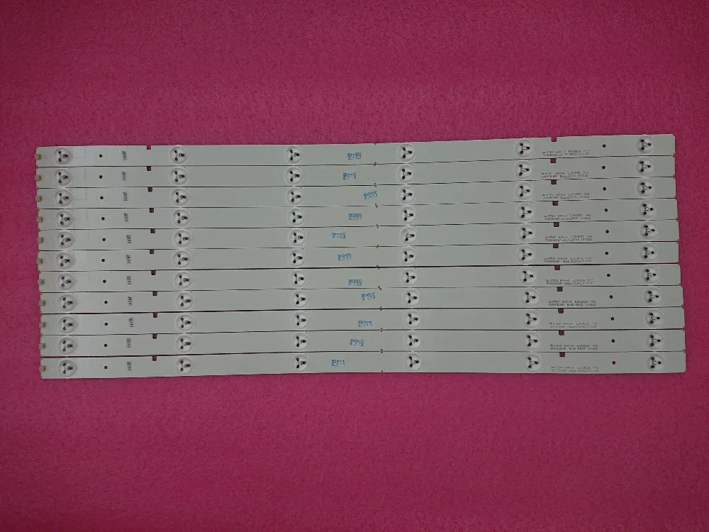 (New Kit)11 PCS 6LEDs 609mm LED backlight strip for LED55K20JD