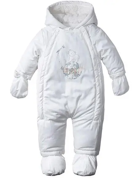 Зимняя одежда для малышей; плотные стеганые комбинезоны; хлопковая одежда; теплая верхняя одежда для малышей; комбинезон