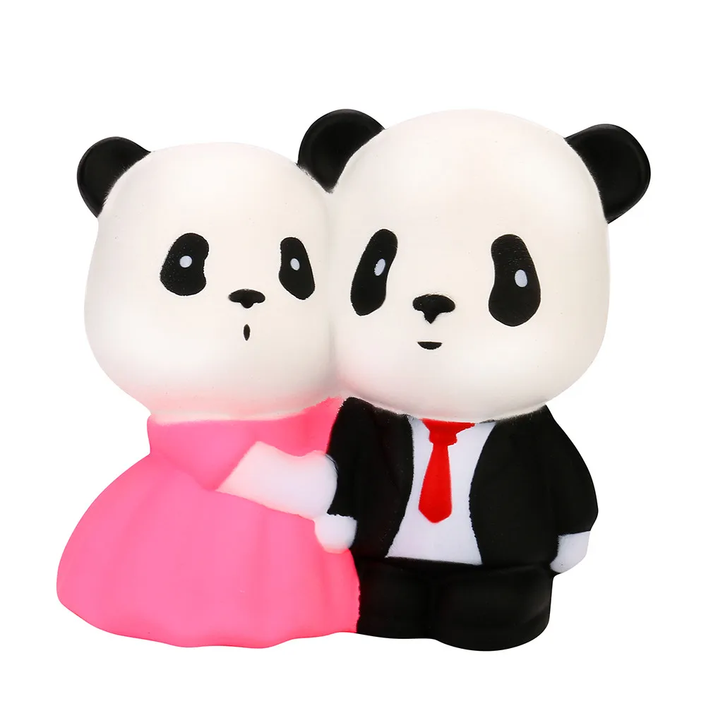 Kawaii Squishies игрушки замедлить рост свадьбы панда Купоны супер выжать коллекция дети игрушки Хлюпать антистресс 20S8726 оптовая продажа