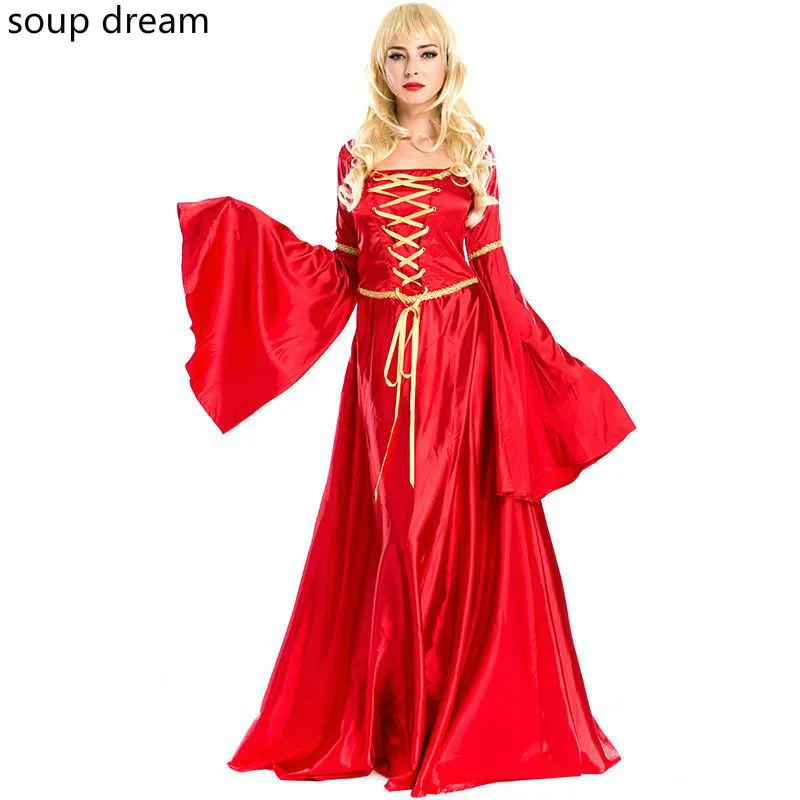 Buy soup dream 2018 European Retro Court Costume