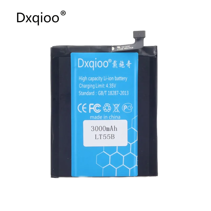 Dxqioo 3.8V , 3000mAh , The cell phone battery For Letv LT55B Letv Le1 Le 1 X600 one X660 Built