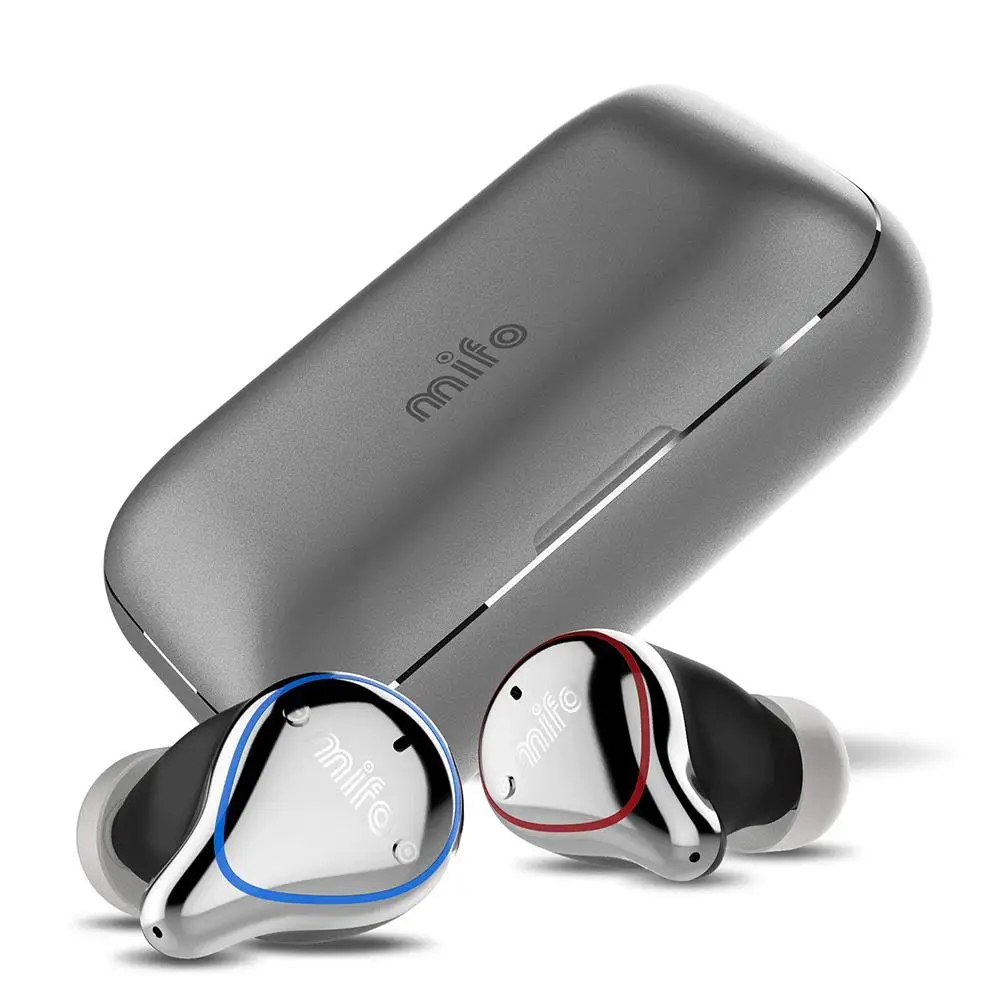 

Mifo O5 Bluetooth 5.0 Wireless Earphones IPX7 Waterproof Sports Hi-Fi Sound Wireless Headset With 2600mAH Portable Charging Case