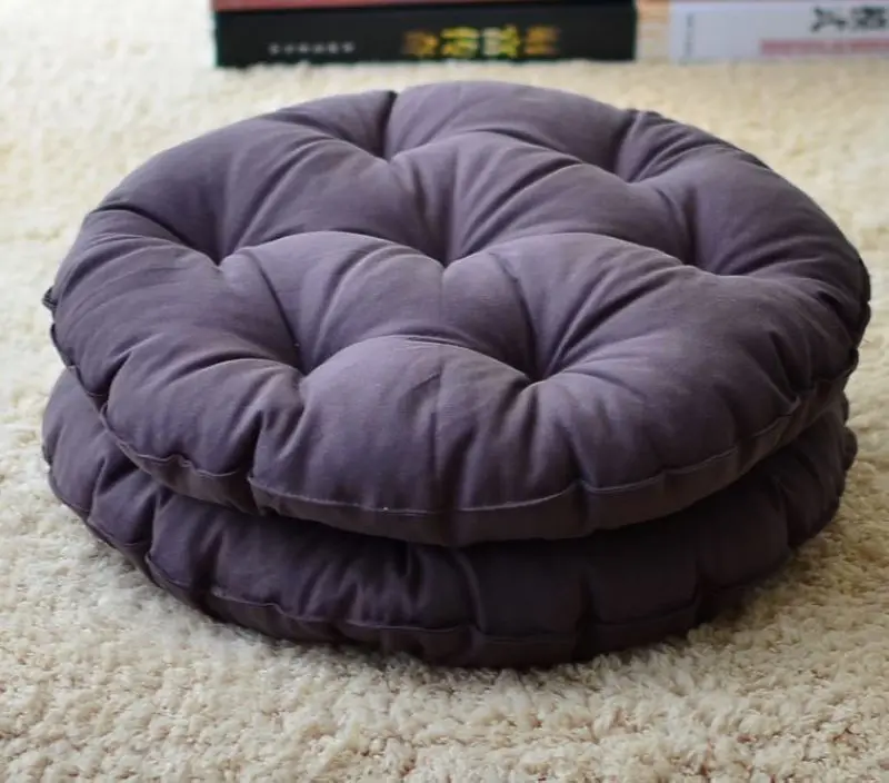Thickening circle cushion fluid futon pad tatami fat pad cloth yoga matmat handyoga mat