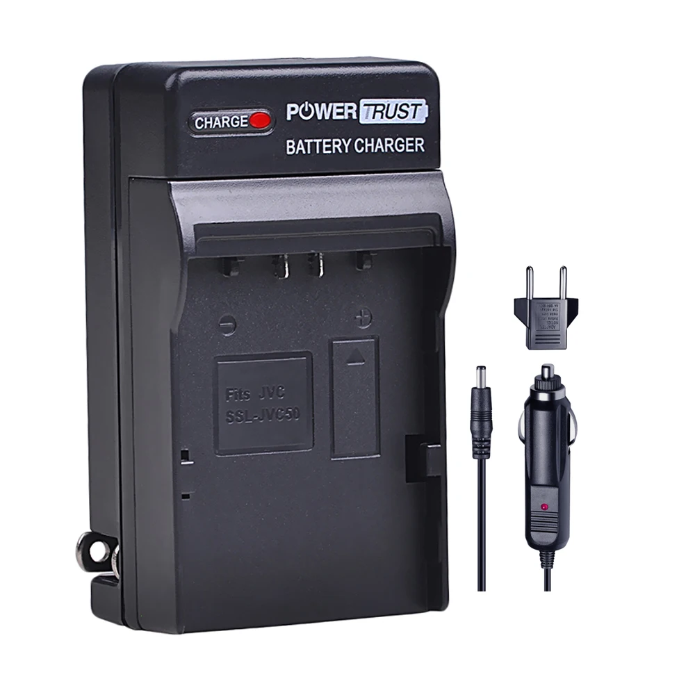 Kit de Carregador de Bateria + Carregador de 2x5200mah Jvc50 para Encosto de Cabeça segundo Eletrônico Modelo - Image 4