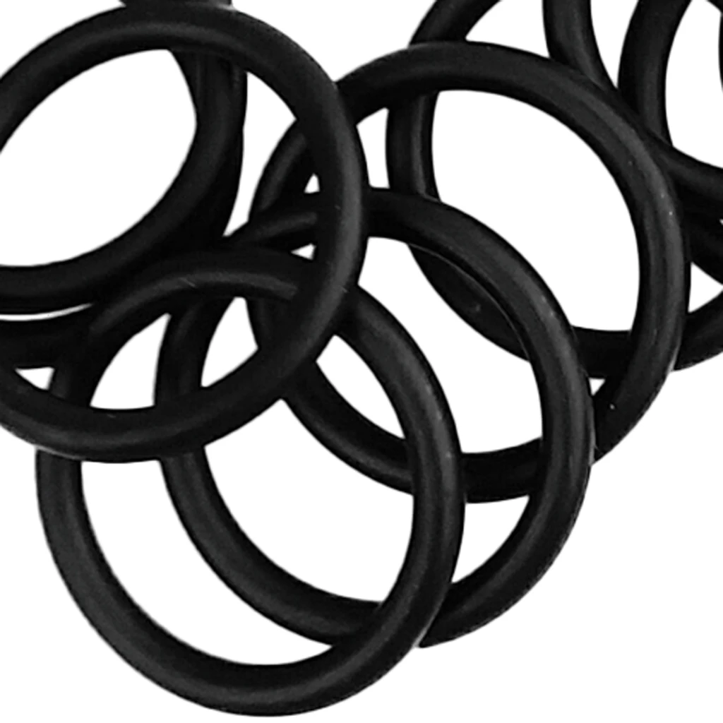 Professional 10Pcs Universal Scuba Diving Cylinder Tank Neck O Rings Repair Spare Washer Scuba Valve Inlet O-Ring 