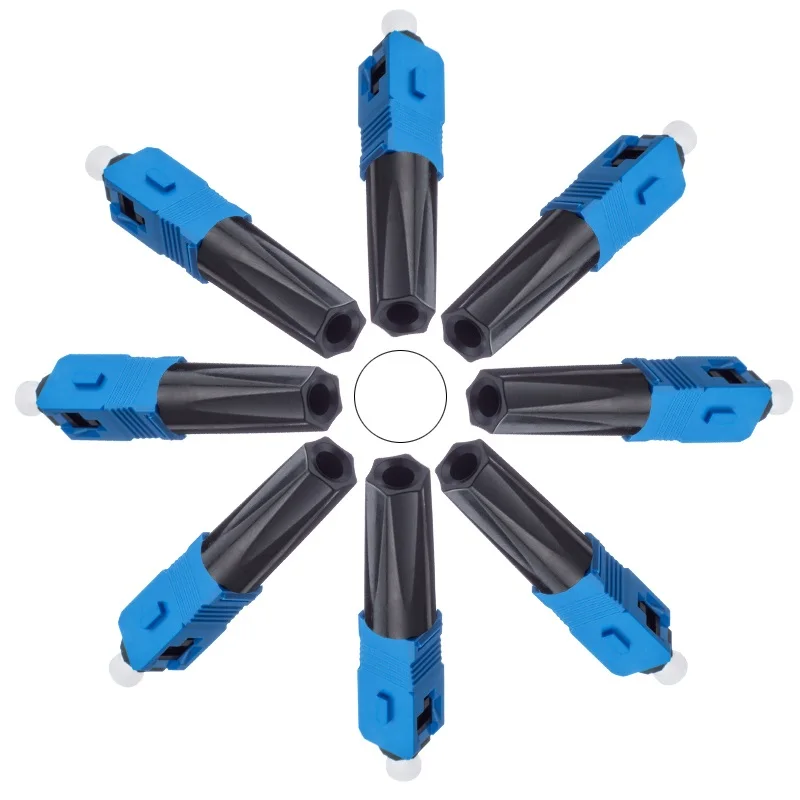 

Factory price100PCS/Lot Original 3M SC UPC Fiber Optic Singlemode Fast Connector Embedded SC 55mm Optical fiber quick Connector