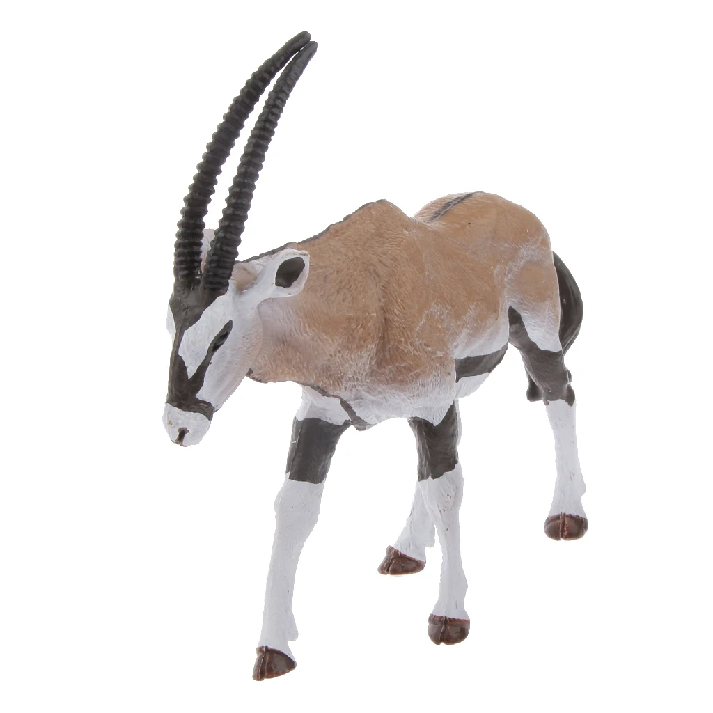 MagiDeal 1Pc Realistic Lion Giraffe Zebra Wildlife Zoo Animal Model Action Figure Kids Toy Collectibles Decoration Birthday Gift