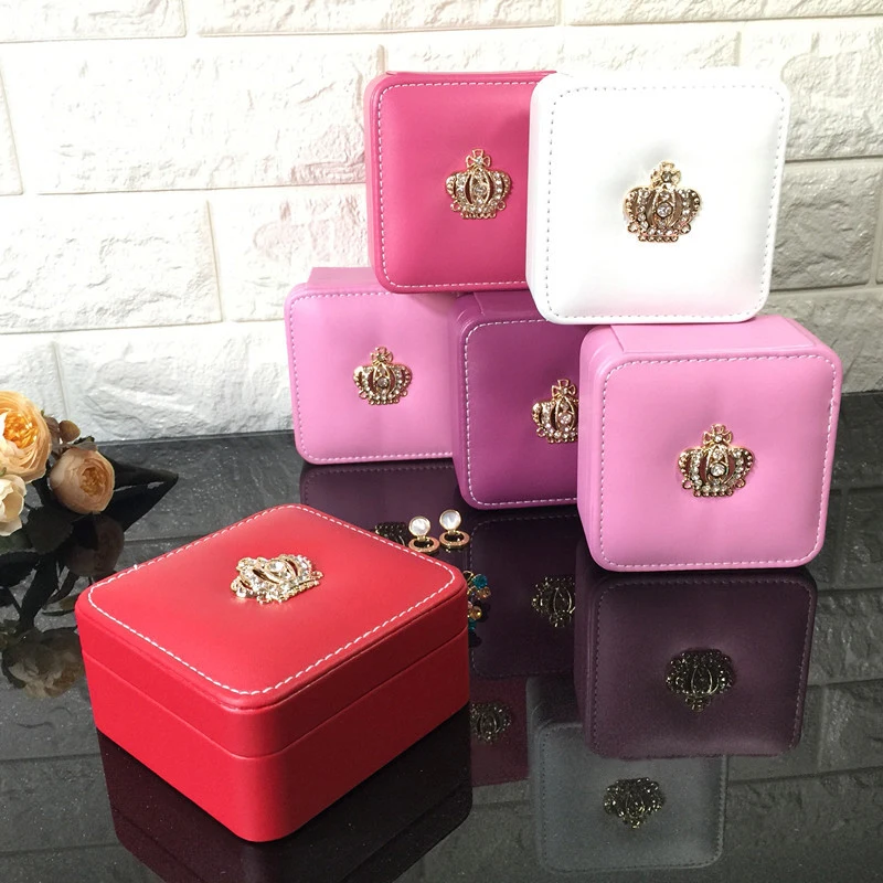 Jewellery Box Jewelry Display Storage Jewelry Organizer Packaging Ring Box sieraden doos Earring Holder rangement boite bijoux