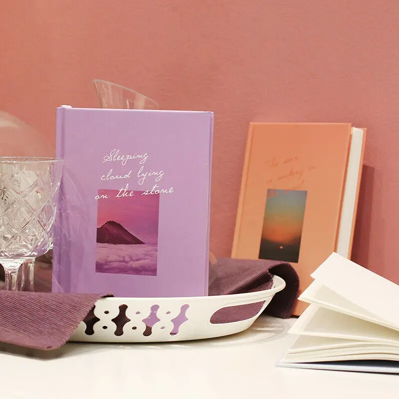

Hardcover notebook account notebook creative portable simple color notebook