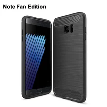 Чехол для samsung Galaxy Note Fan Edition с рисунком из ТПУ чехол для samsung Galaxy Note Fan Edition чехол для телефона из углеродного волокна