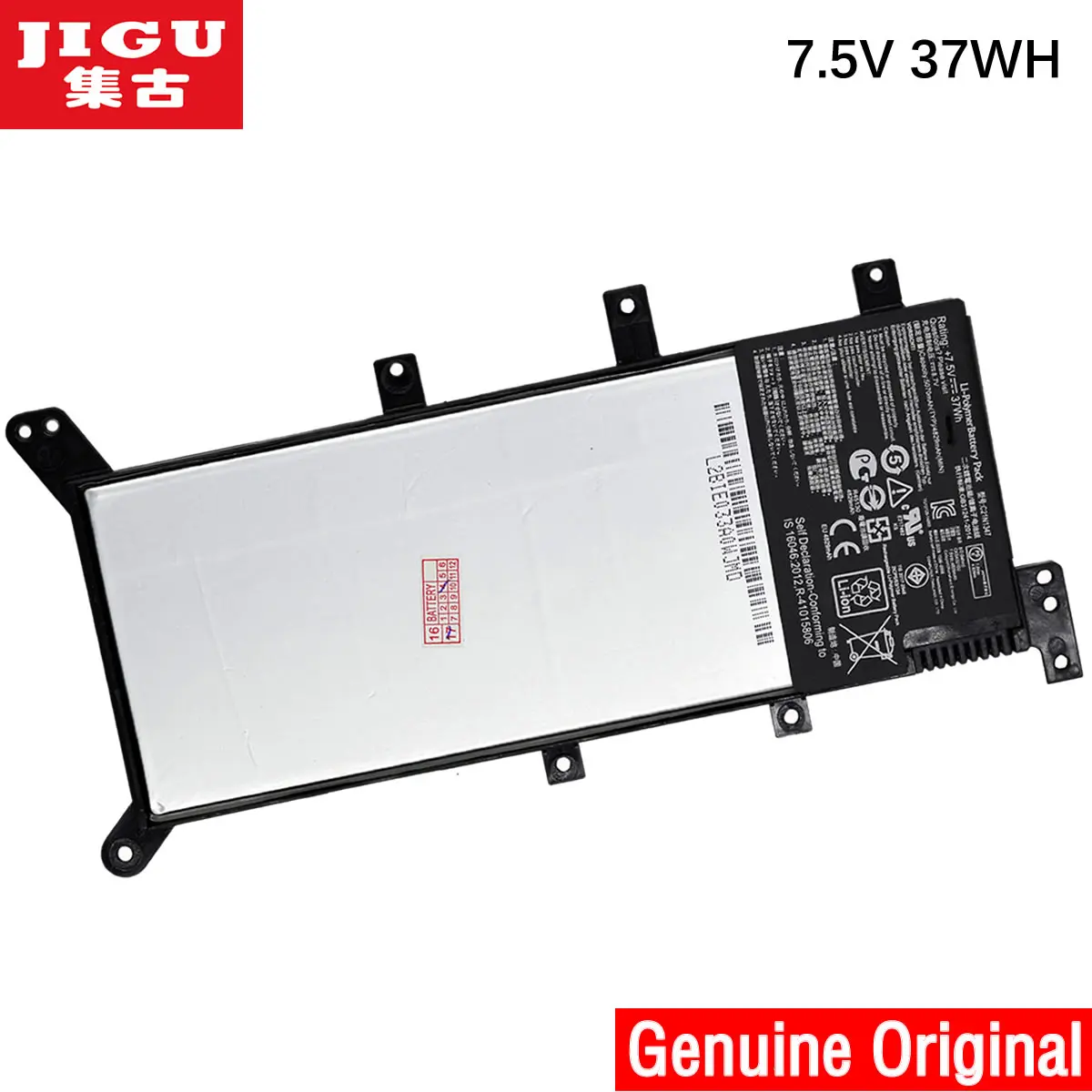 JIGU 7 5 в 37WH C21N1347 новый оригинальный аккумулятор для ноутбука ASUS X554L X555 X555L X555LA X555LD