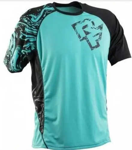 

Men's MTB Downhill Motocross Cycling Short Sleeve Clothing Cycling T-Shirts Motocross Cycling Summer T-Shirts Blue Black Green