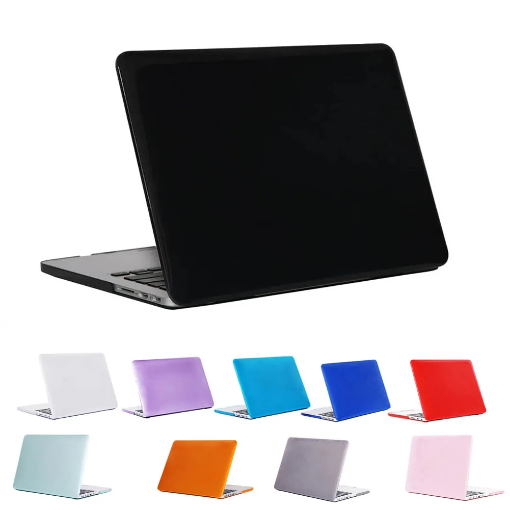 

Rubberized Hard Case Shell Cover Crystal Protect Case for Apple Macbook Pro 15.4/ 13.3 inch