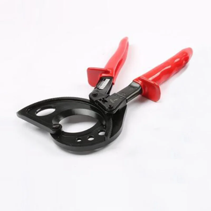 

G1 HS-325A 240mm Hand Ratchet Cable Cutter Plier Ratchet Wire Cutter Plier Hand Tool Hand Plier for big cable Red