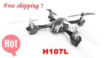 100% New Brand Hubsan X4 H107L GYRO 2.4G 4CH 6-Axis Mini RC Helicopter Radio Control UFO Quadcopter Quad Copter RTF