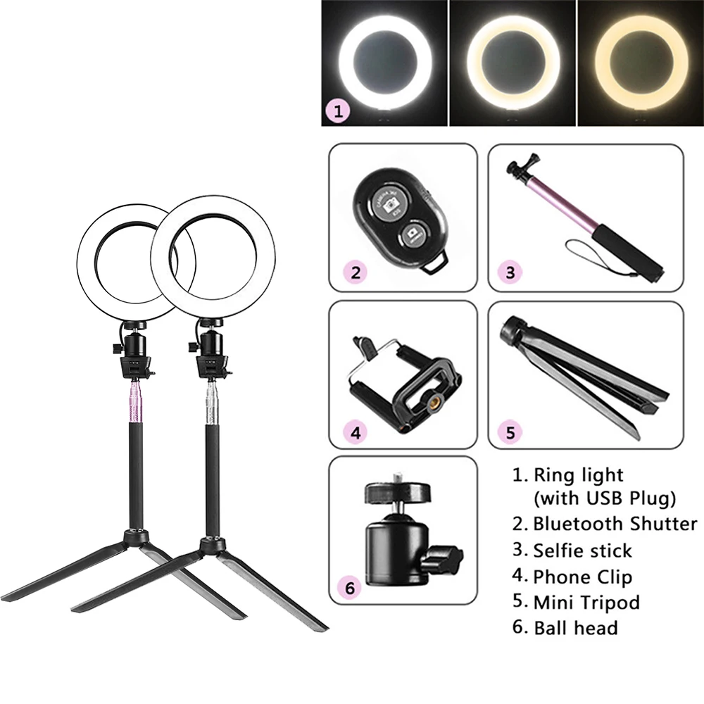 6inch LED ring light-1