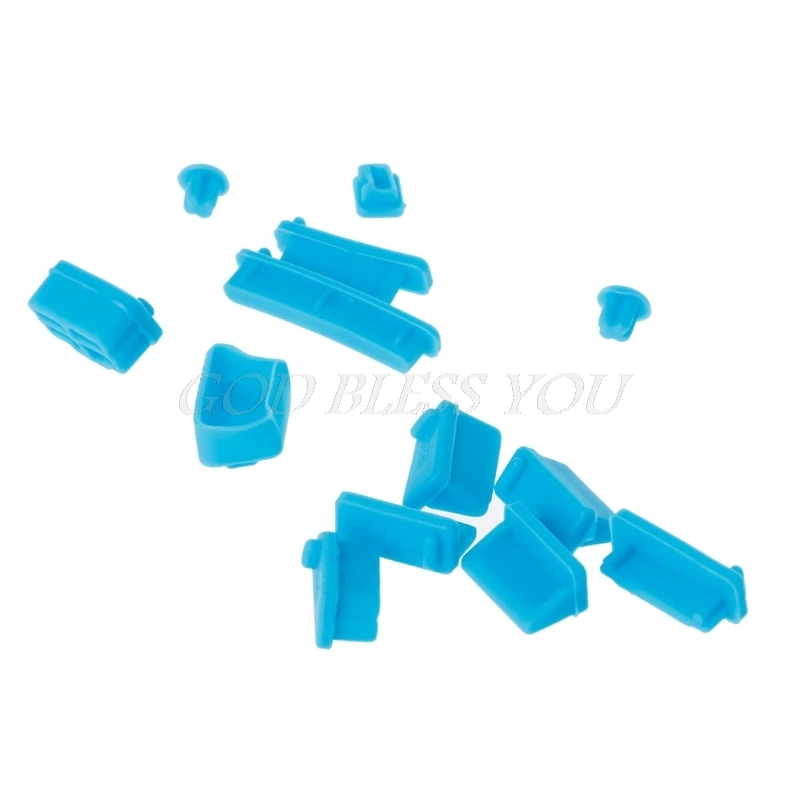 

13PCS/Set Colorful Silicone Laptop Anti Dust Plug Cover Stopper Universal Laptop Dustproof USB Dust Plug Keyboard Covers