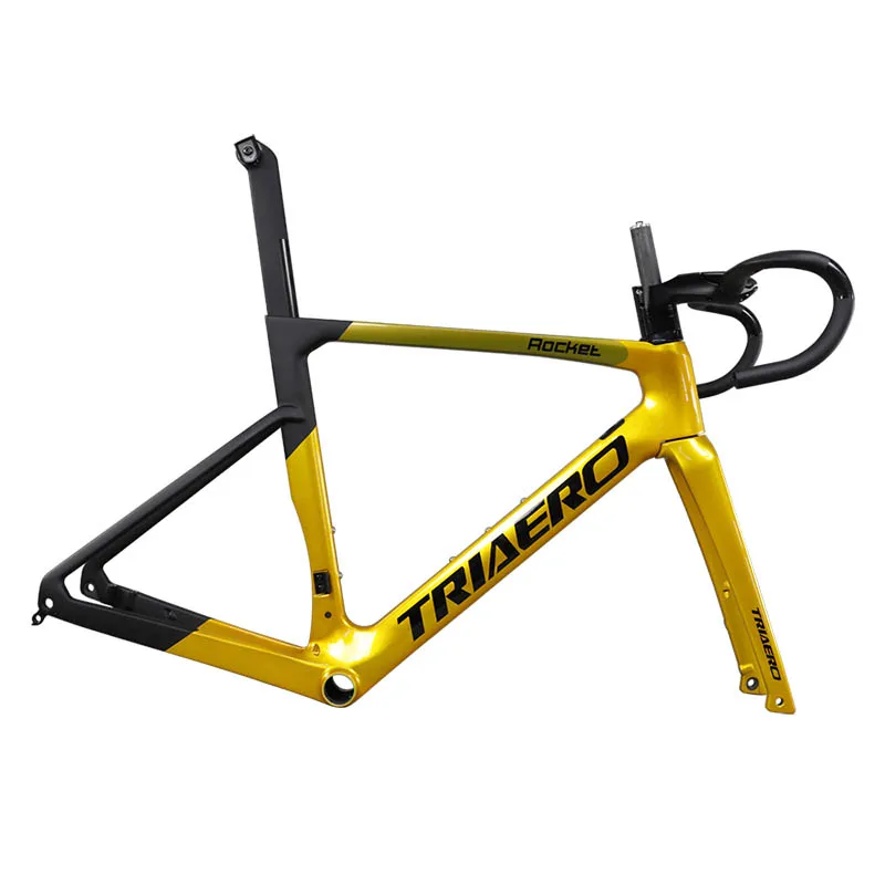 Excellent All Internal Cable Carbon Disc Brake Flat Mount Road Bike Disc Frame A9 0