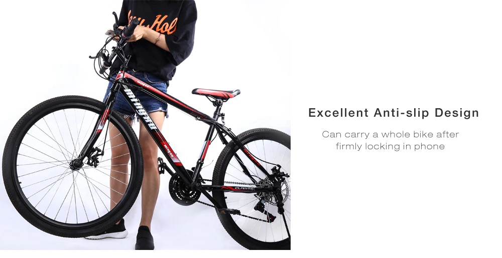 GUB G - 85 Aluminum Alloy Bicycle Handlebar Bike Phone Mount Cycling Holder Stand for Smart Mobile Cellphone