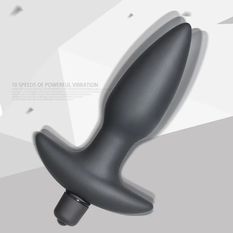 Анальная пробка вибратор Toysdance силиконовая 10 скоростей|vibrator for|speed vibratorvibrator for couples