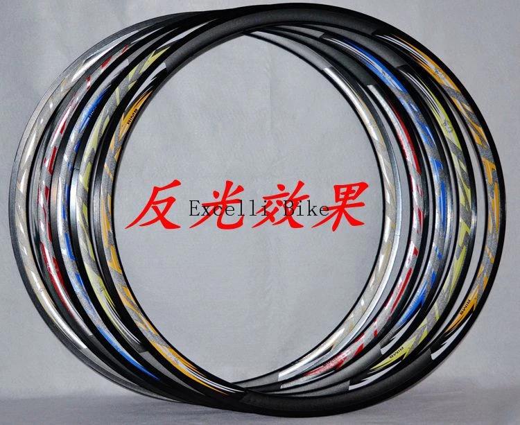 1Set 700C Road Bicycles Rims double aluminum alloy V brake 20/24 holes