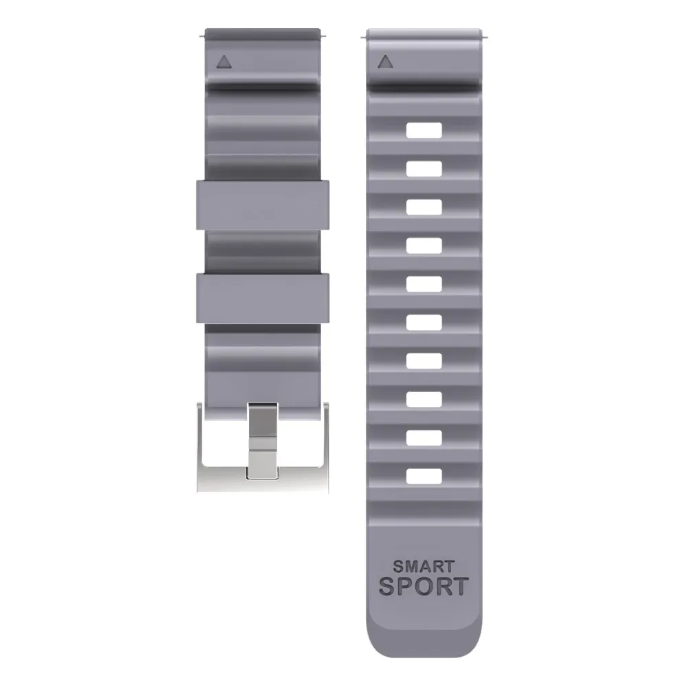 24 мм часы группа красочные силиконовые браслеты Для мужчин Для женщин ремешок для Makibes G07 Смарт Спорт Аксессуары