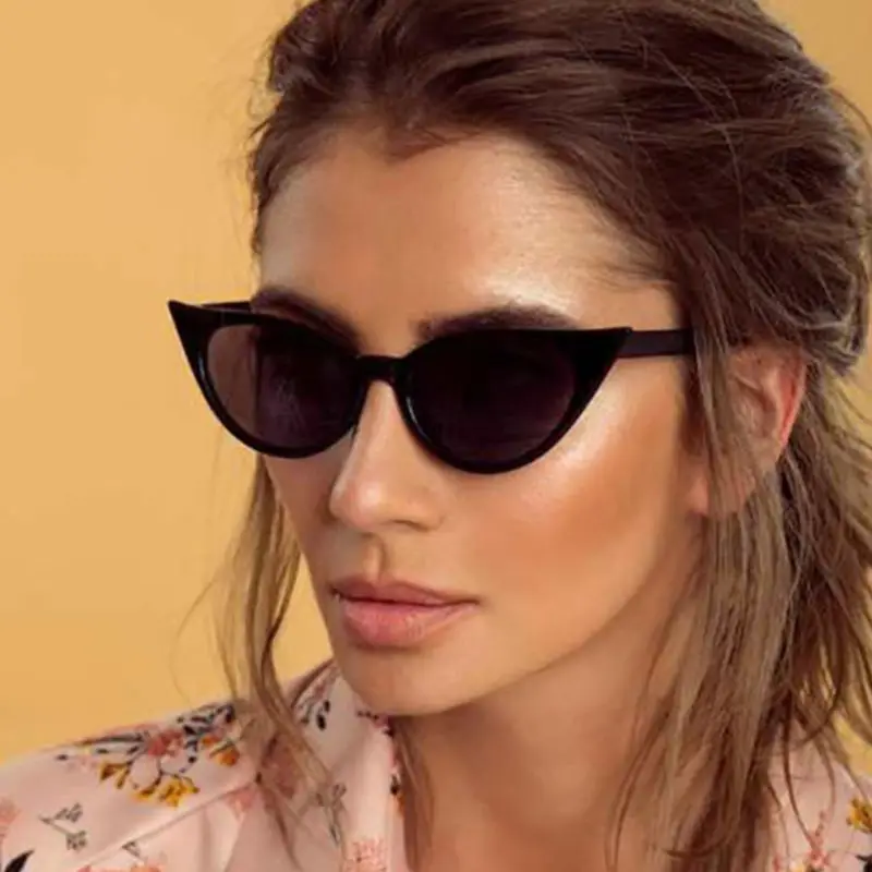 

Cool personality street Fashion Vintage Cat Eye Sunglasses Women Brand Designer cute sexy Sun Glasses Goggles Oculos de sol