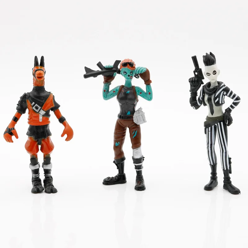 2021 Fortress Night Llama PVC Action Figures Toy Fortnight Battle