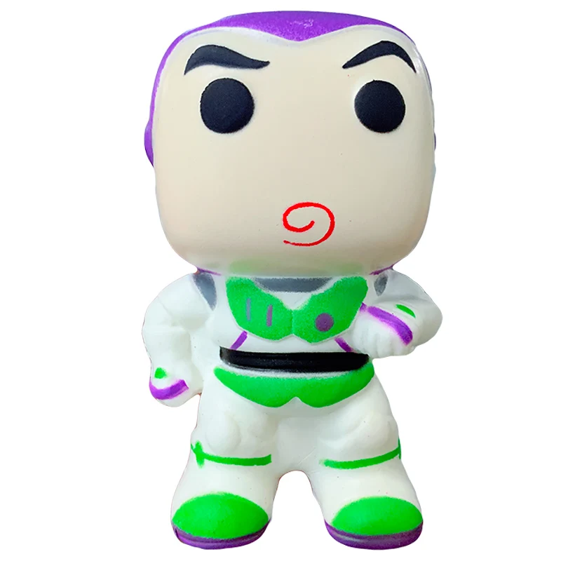 Jumbo Toy Story 4 Squeeze Toy Woody Buzz Lightyear Squishy Slow Rising Cartoon Doll Soft Stress Relief Fun Gift Xmas Toy for Kid - Цвет: Buzz Lightyear