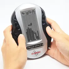 3-дюймовый детство тетрис портативных игровых игроков игровой консоли ЖК-дисплей портативные электронные игрушки игровой консоли загадка развивающие игрушки