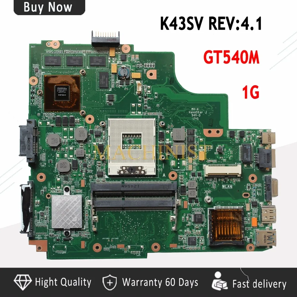 Аккумулятор asus k43s