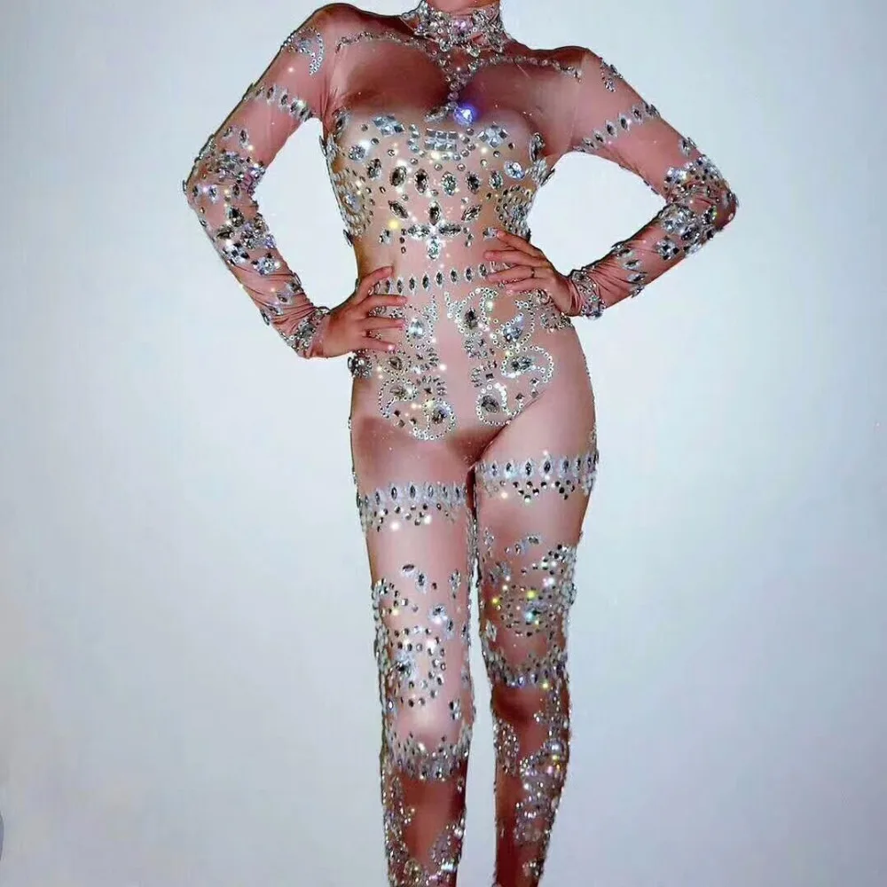 Настроить сексуальные Dj для певицы для сцены одежда для женщин клуб полюс танцы костюмы трико Высокая талия костюм Джаз Одежда для сцены DJ188