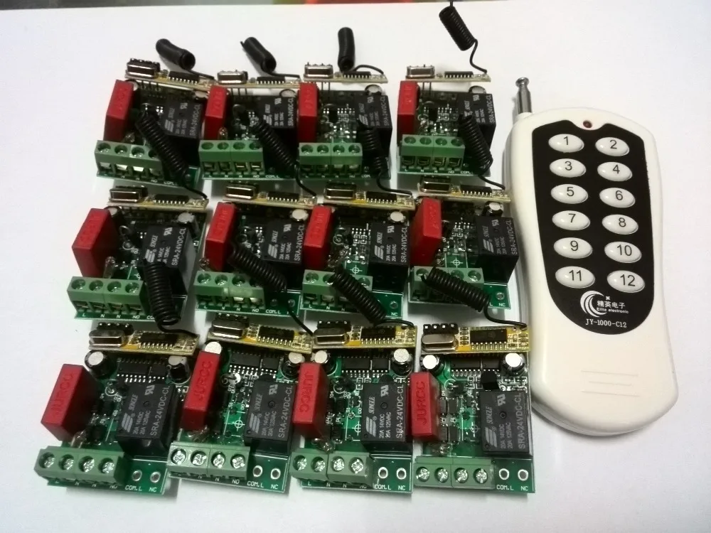 

12-way remote control switch 220v remote control switch light switch remote lamp switch remote control light switch remote switc