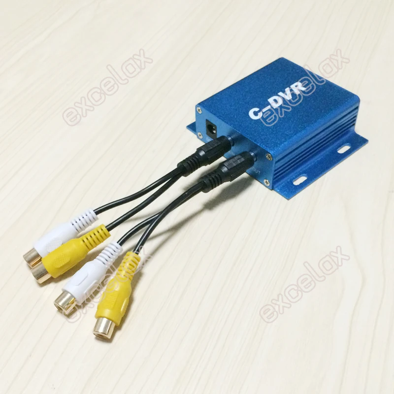 Plug&Play 1 Channel Mini CCTV Mobile DVR Video Capture Card Digital Video Recorder C-DVR Support TF Card Motion Detection Record