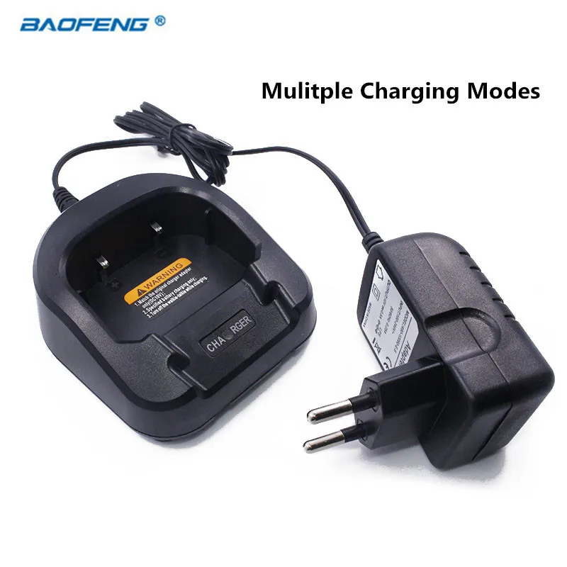 Зарядное устройство Baofeng для аккумулятора с адаптером USB и автомобильное