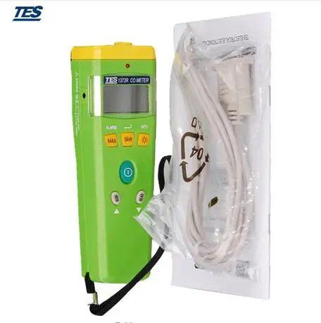 TES 1372R измеритель угарного газа/портативный детектор CO Gas 0 999