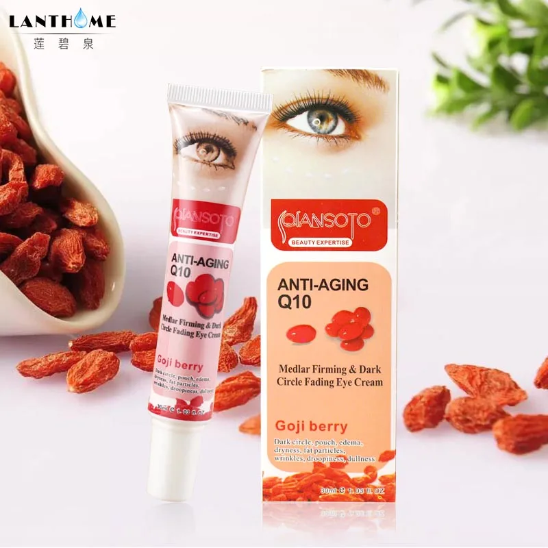 

Hot Eye Cream Goji Cream Face Whitening Skin Care Anti-Aging Anti Wrinkle Firming Eye Cream Effective Remove Eye Bag