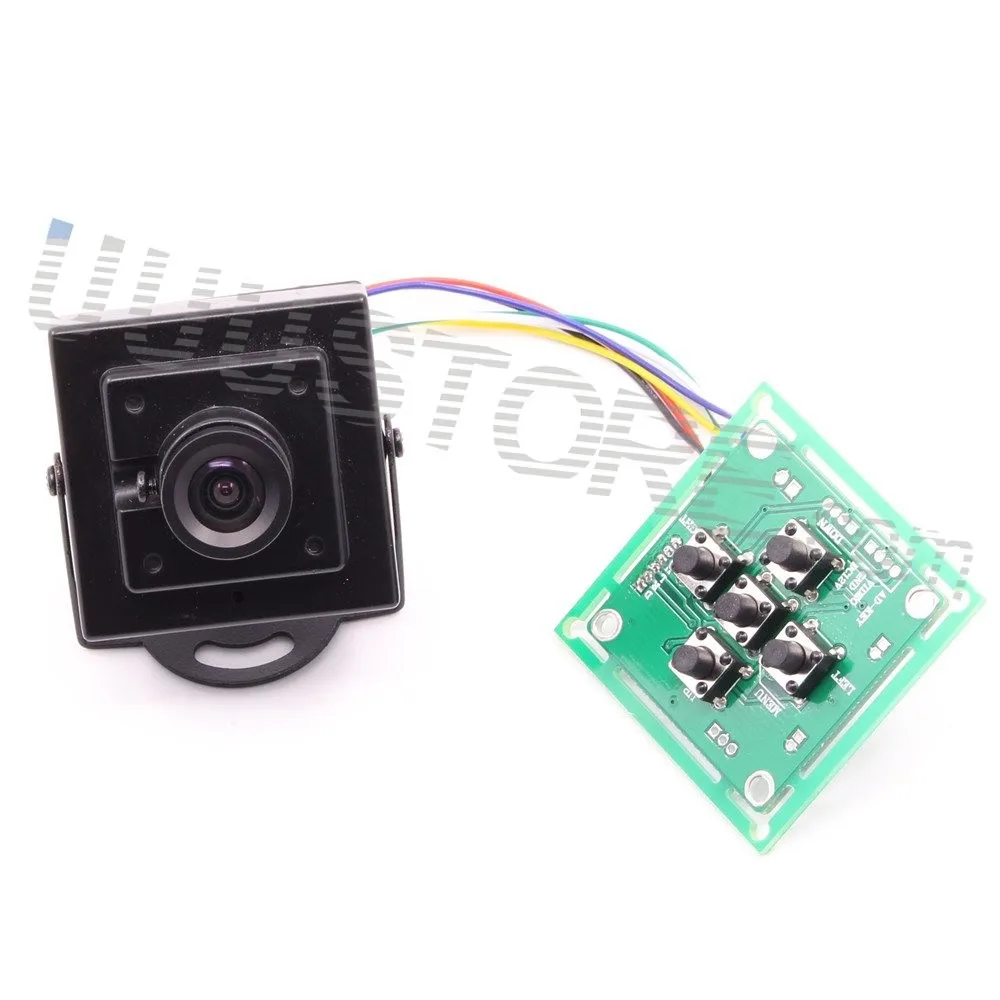 Мини-камера FPV 700TVL HD 2016 SONY CCD 1/3 с экранным меню для системы NTSC/PAL EFFIO-E автомобиля |