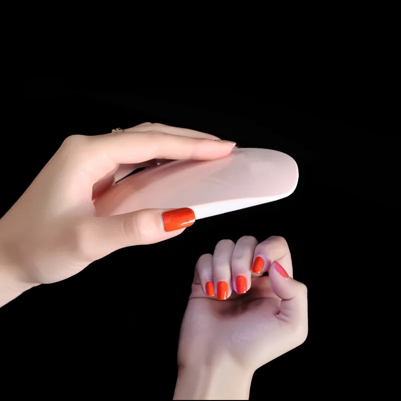 Мини светодиодный 9 Вт УФ гель отверждения свет USB Профессиональный лак для ногтей лампа для дизайна ногтей 45/60 секунд сушилка с таймером лампы для ногтей