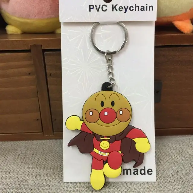 IVYYE Anpanman стиль аниме-брелок для ключей ПВХ Рисунок брелок милая игрушка брелок для ключей подарки на день рождения унисекс Новинка - Цвет: see chart